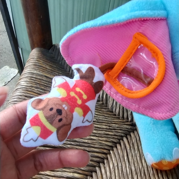 Disney Baby Activity Dumbo Developmental 9" Plush Soft Toy Stuffed Animal - Picture 6 of 16